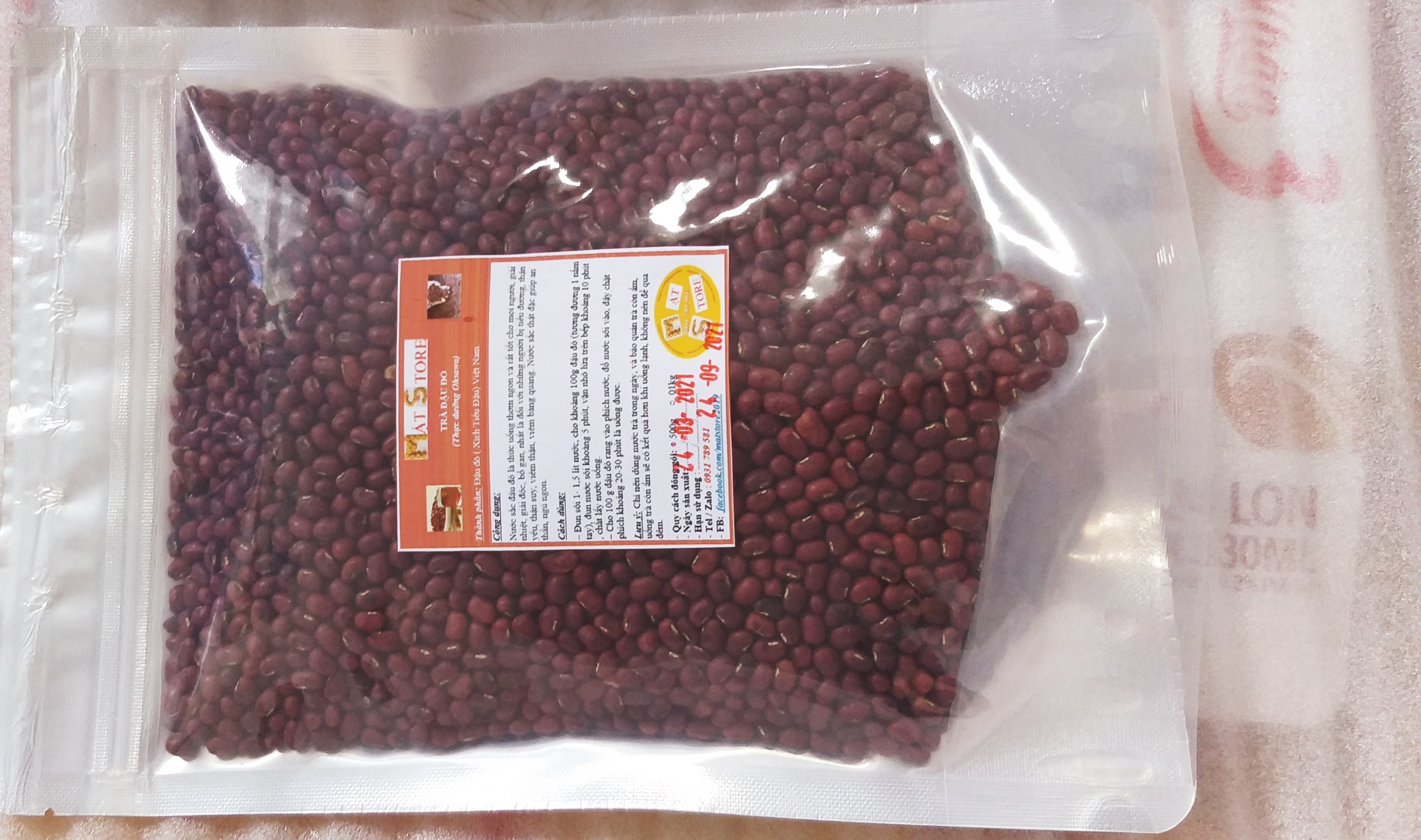 500G TRÀ ĐẬU ĐỎ THỰC DƯỠNG OHSAWA MẬT STORE