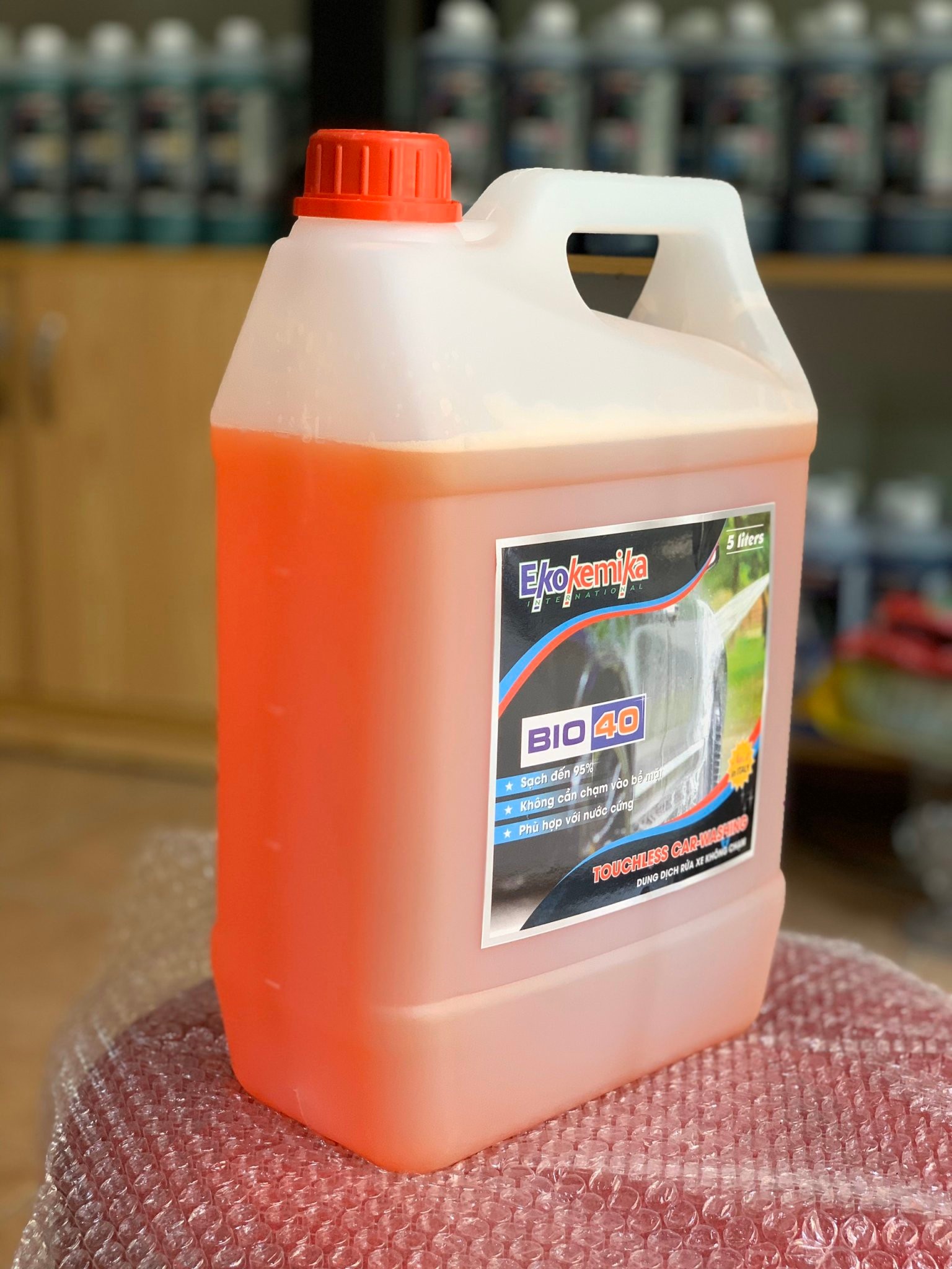 NƯỚC RỬA XE KHÔNG CHẠM EKOKEMIKA ITALY BIO 40-5L