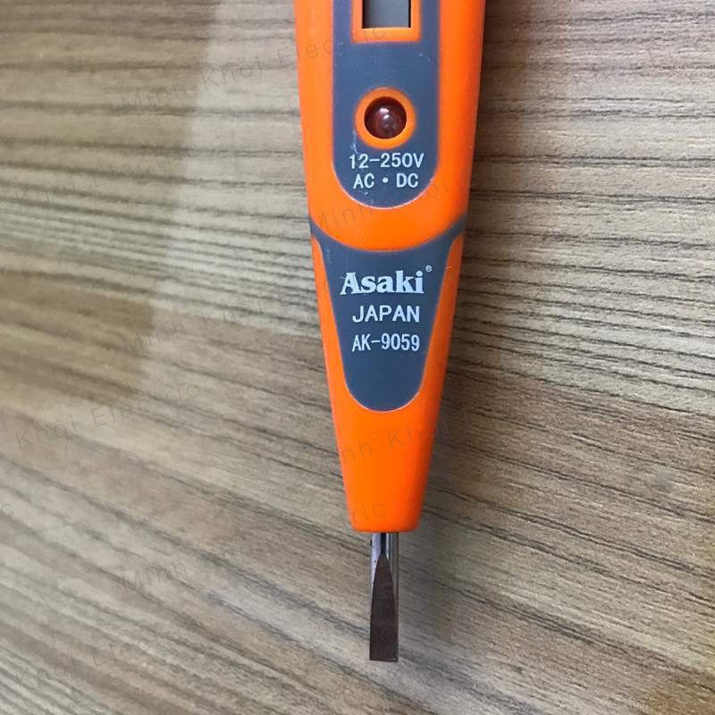 Bút thử điện đa năng Asaki AK-9059,,bút thử điện cảm ứng,bút thử điện đa năng,bút thử điện hạ thế,bút thử điện điện quang,bút thử điện xe máy ô tô, bút thử điện số,bút thử điện mini,bút thử điện dc,bút thử điện thông minh,bút thử điện không chạm,bút điện,
