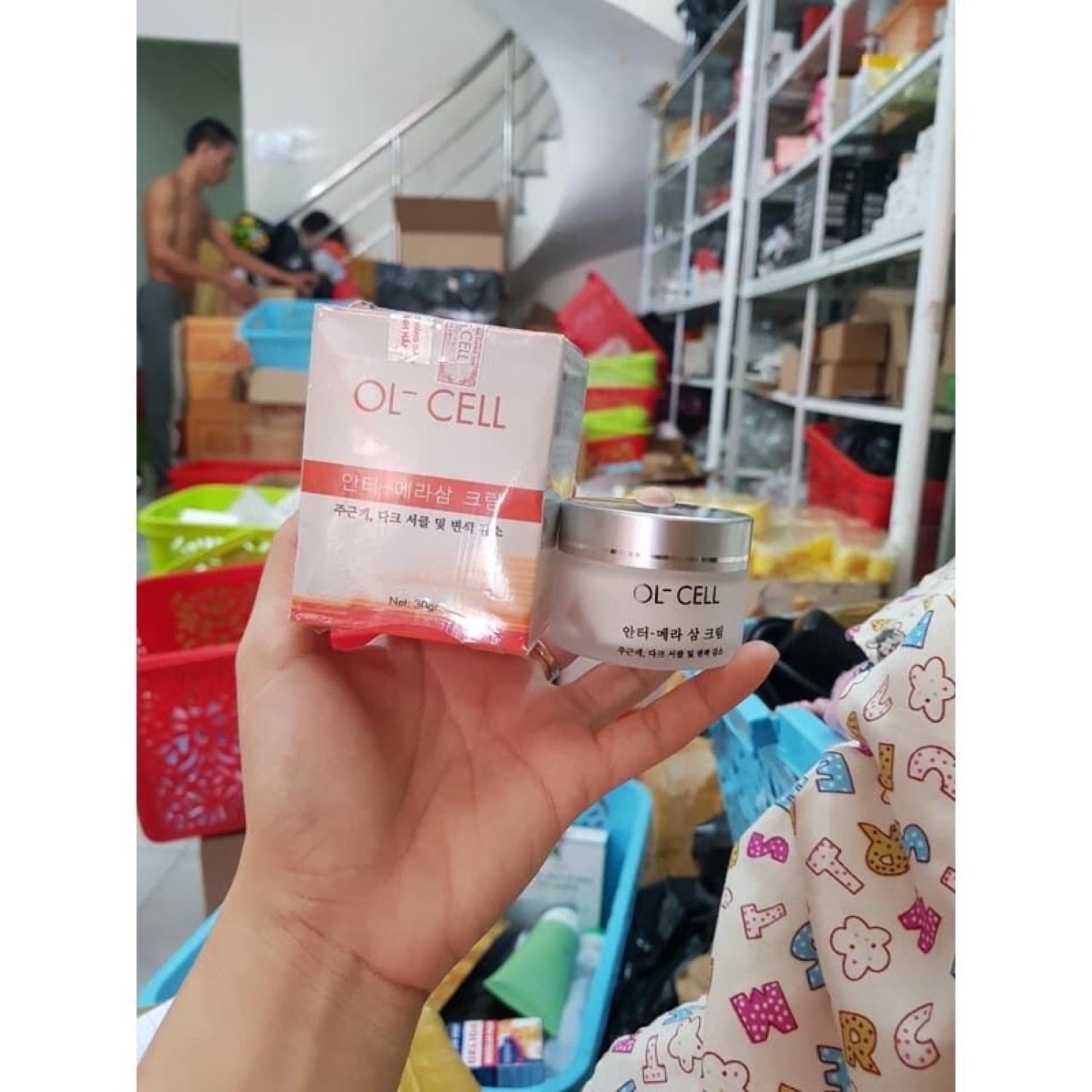 Kem Hút Nám OL - CELL Hàn Quốc 30g