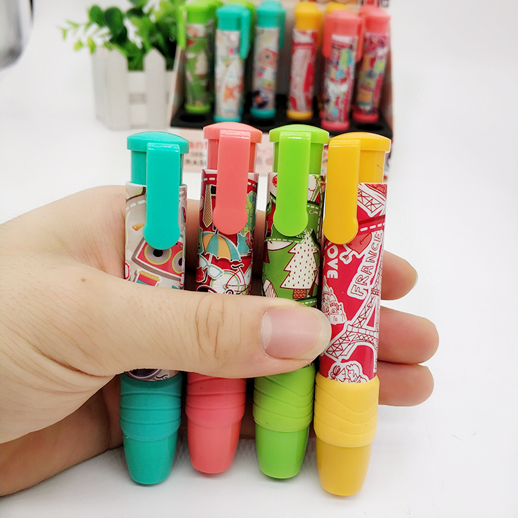 Combo 2 cây gôm bấm tẩy bút chì Lantu