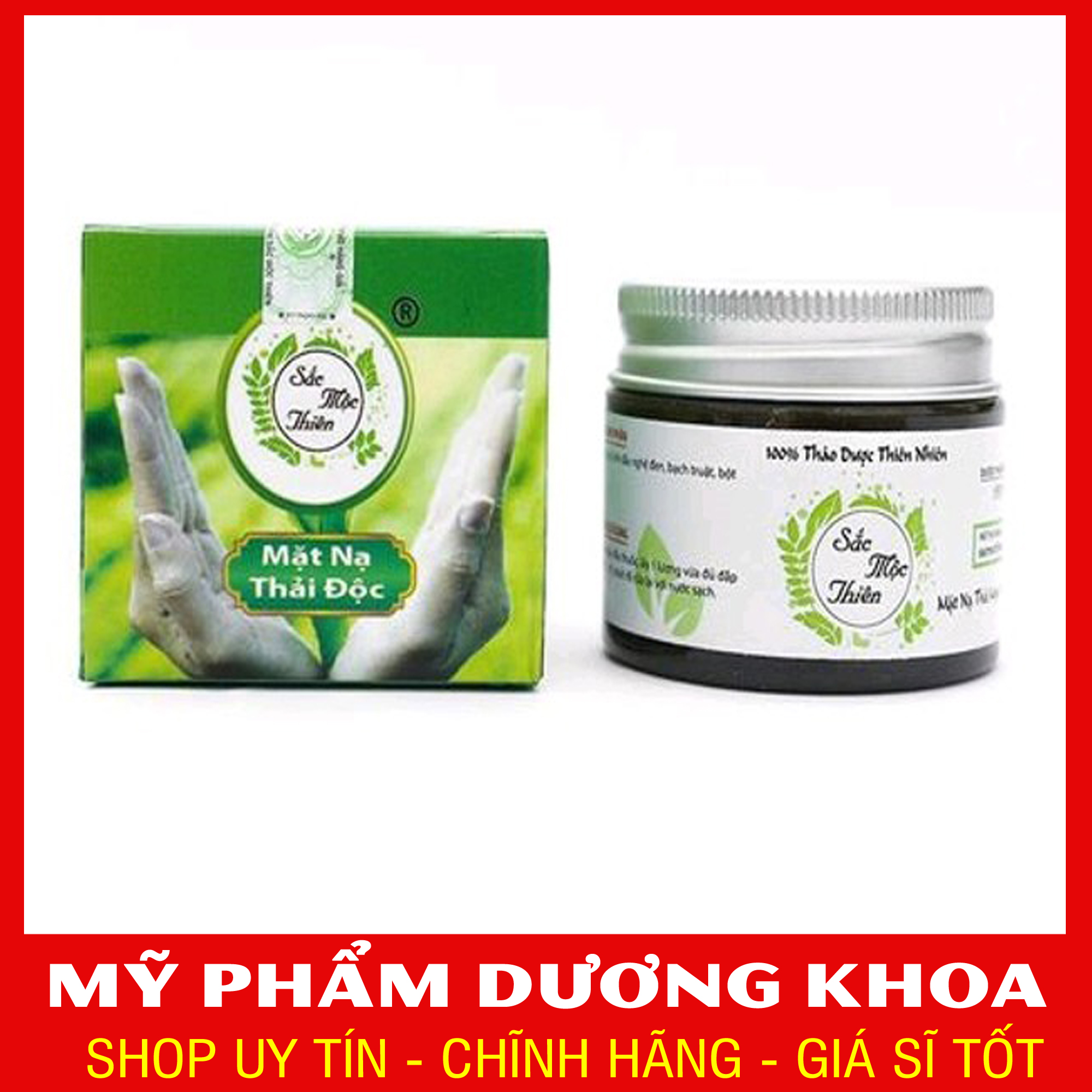 [HCM]Mặt Nạ Thải Độc Sắc Mộc Thiên NHANH BONG DA