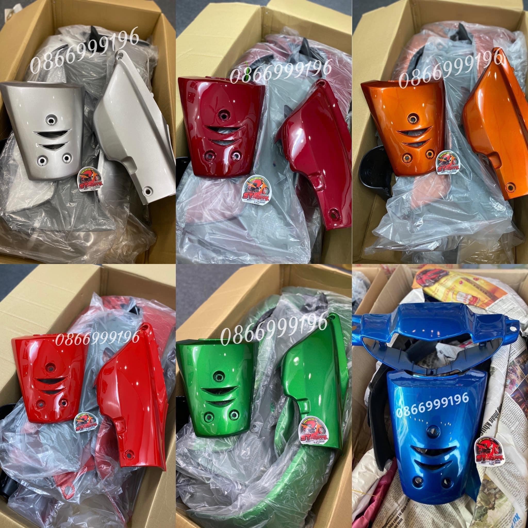 VỎ NHỰA WAVE ALPHA 2002, WAVE THÁI ĐỦ MÀU KÈM TEM