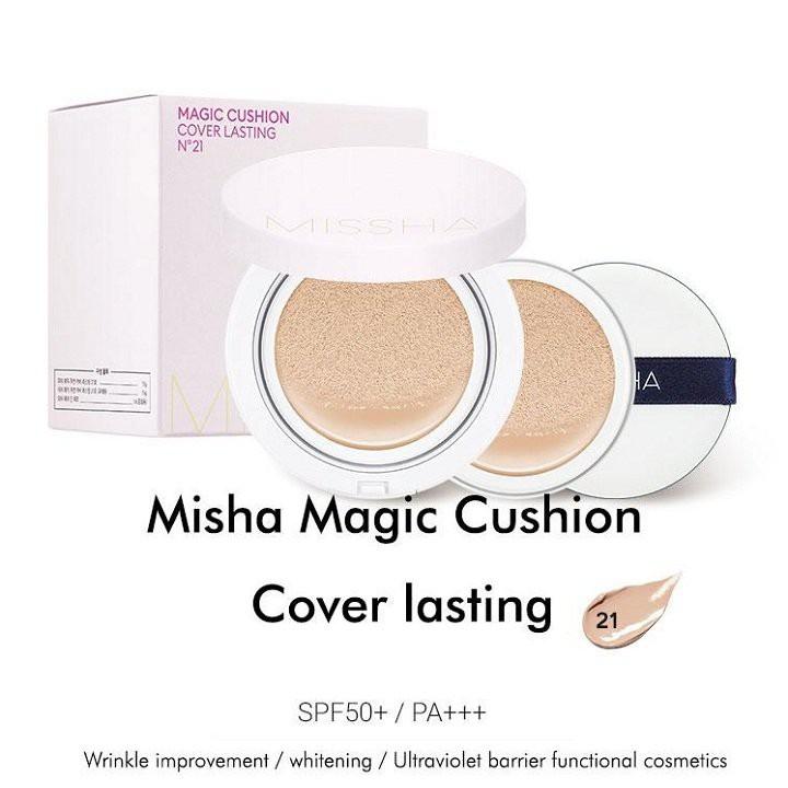 [HCM]Phấn nước Missha Cover Long Lasting