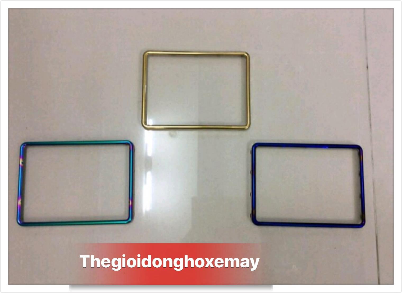 Bộ khung bọc biển số titan cao cấp