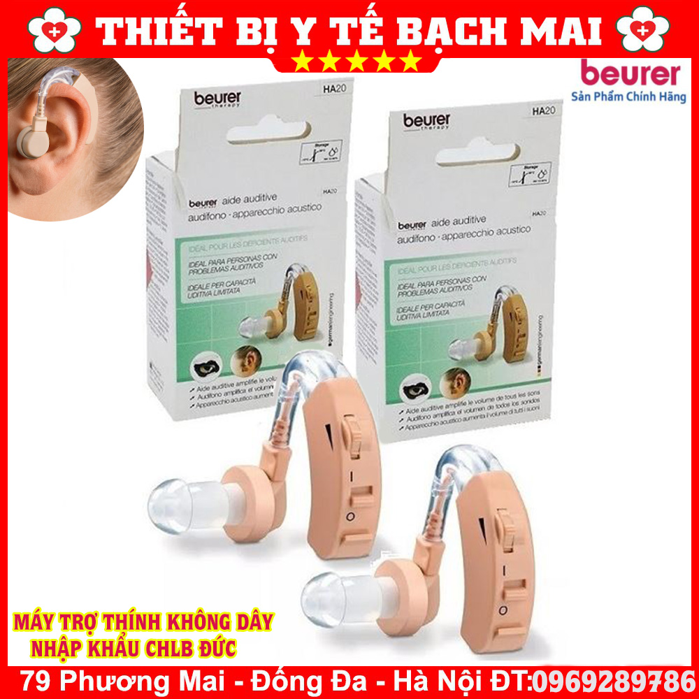 Máy Trợ Thính Beurer HA20 Nhập Khẩu Đức