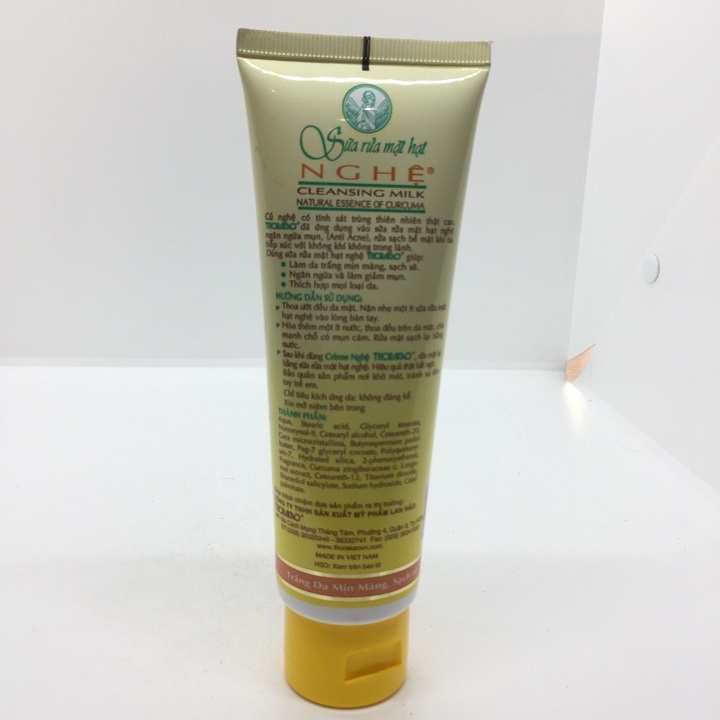 Sữa rửa mặt hạt nghệ Ngừa mụn Thorakao 100g