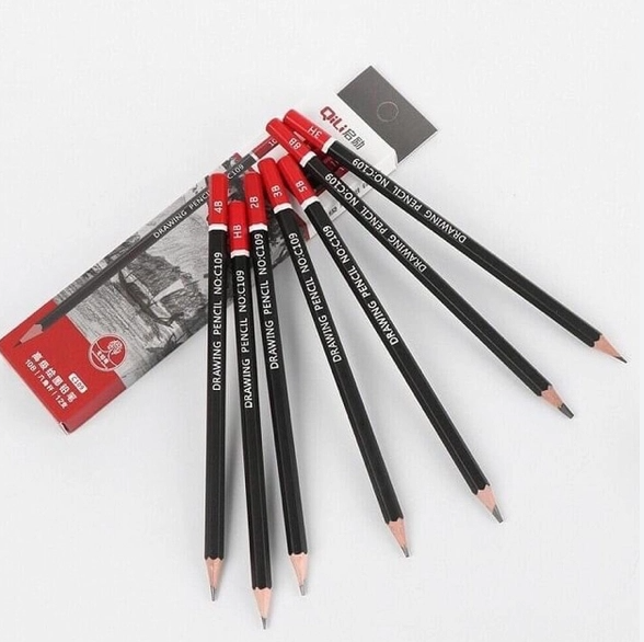 Bút chì 2b hộp 12 cây