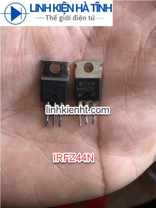 5 con mosfet irfz44 irfz44n 49A 55V chính hãng tháo máy