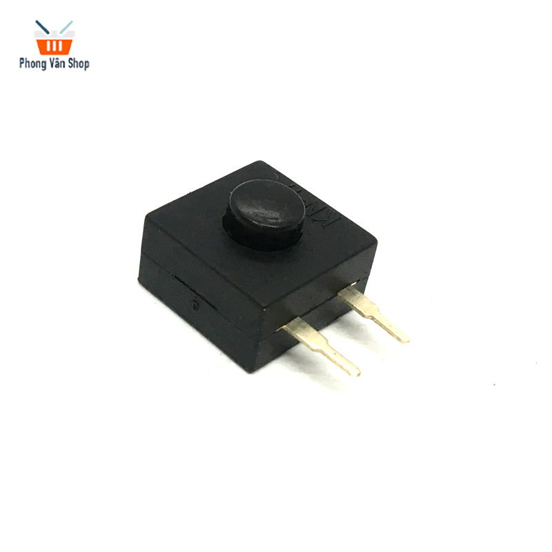 5 Công tắc đèn pin - đen - 2 chân - ON-OFF