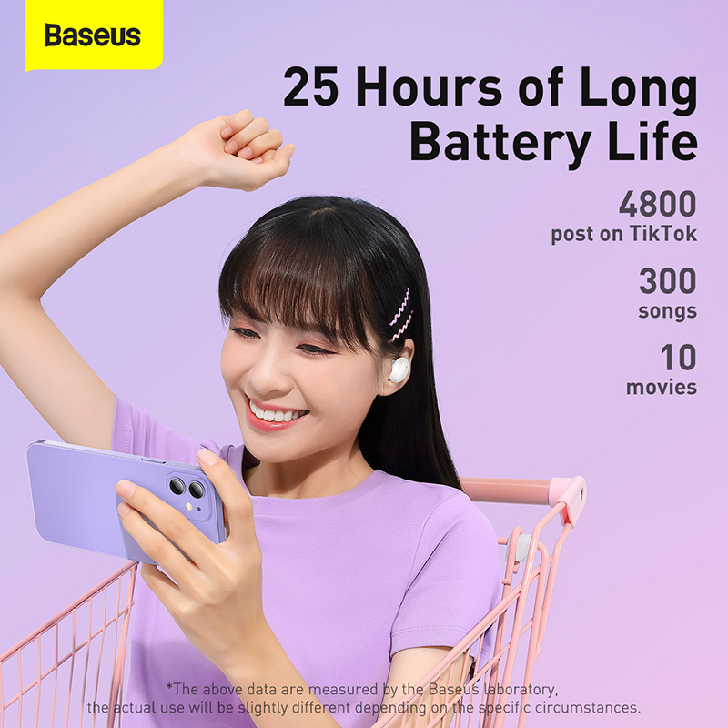 NEW丨Tai Nghe Bluetooth Baseus True Wireless Mini Bowie E2 Bluetooth 5.2 Tai Nghe Chống Trộm For iPhone 13 12 Pro Max - Phân Phối Chính Hãng Bởi Baseus ViệtNam