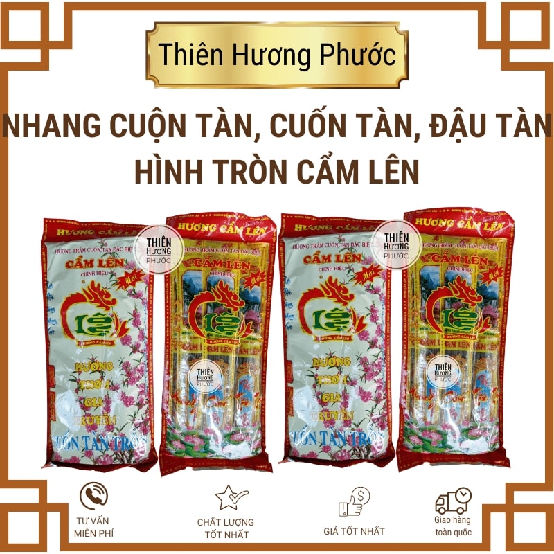 Nhang Cuốn Tàn Số 1- Hương Thơm Lâu Dài, An Toàn Cho Mọi Nhà
