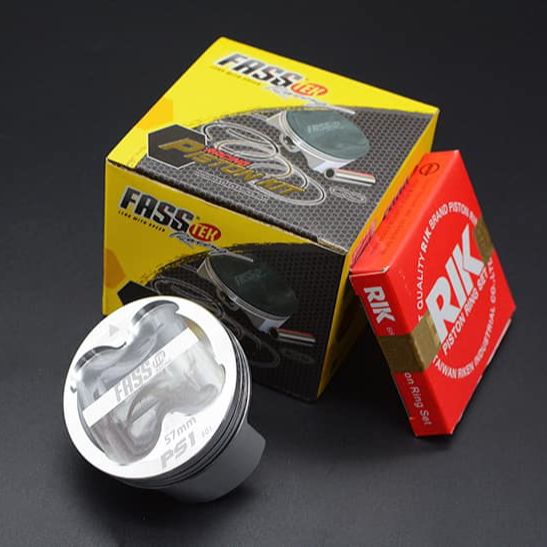 Bộ pis-ton nén Fasstek Racing 57mm đầu cao cho Exciter