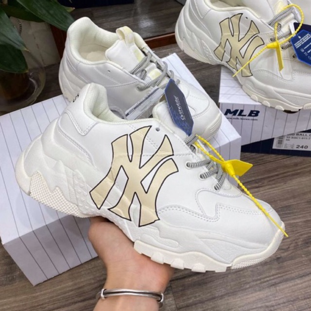[Tặng Tất + Full Hộp] Giày Thể Thao Nam Nữ MLB Yankees N.Y