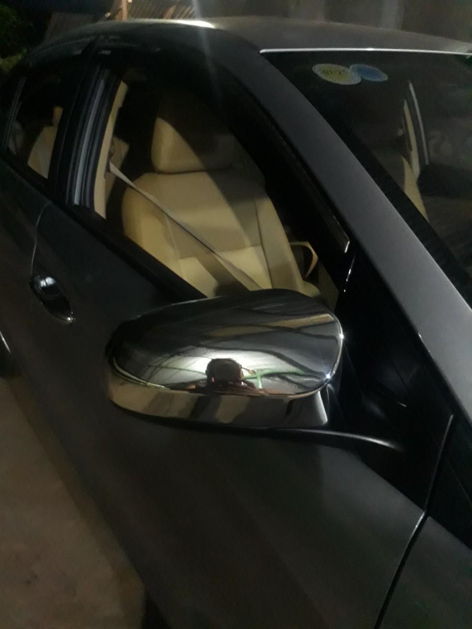 Bộ ốp gương xe Vios 2019 không đèn