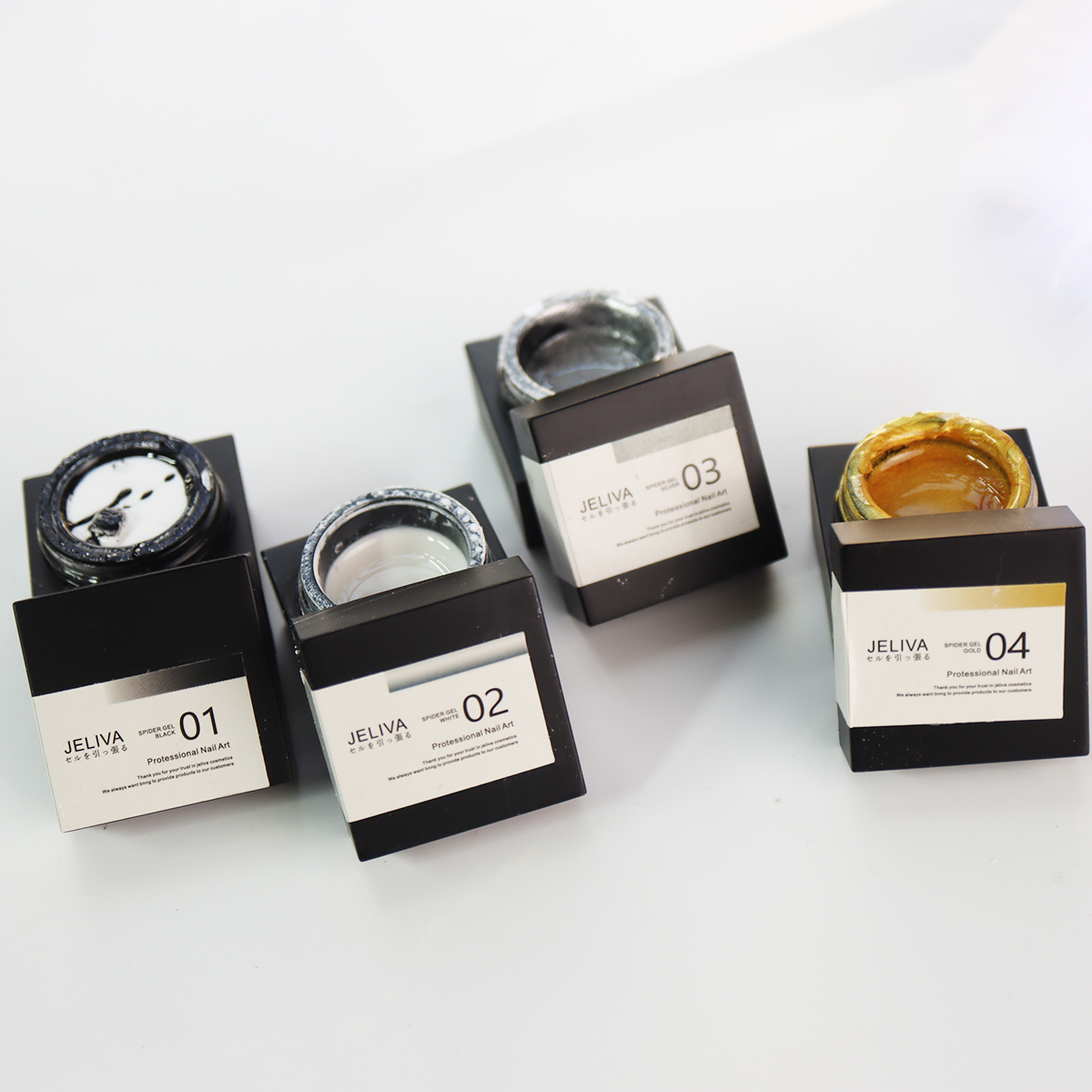 Gel nhện nail JELIVA siêu dai 8g