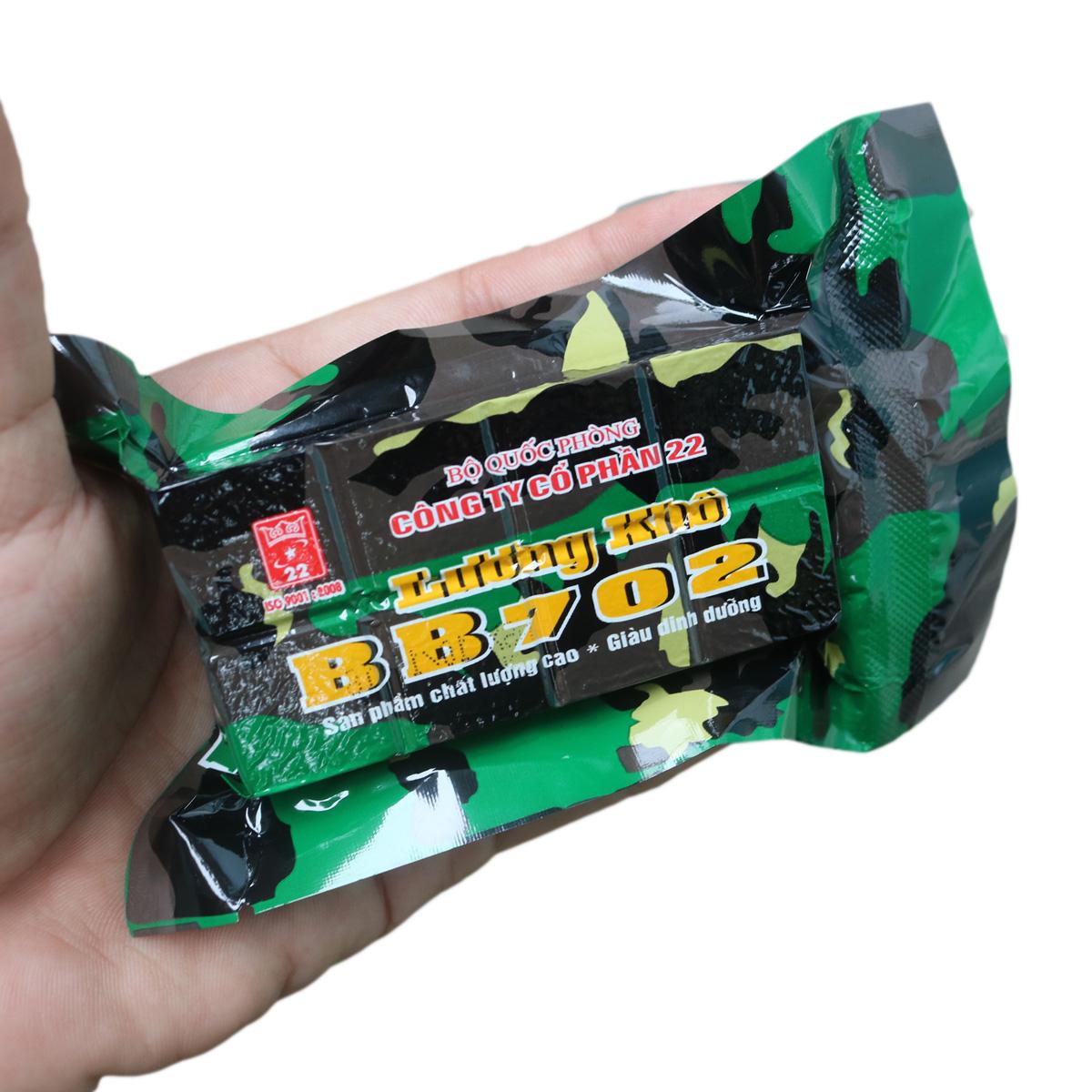 [HCM]2 gói lương khô BB702 - Lương khô Quân Đội