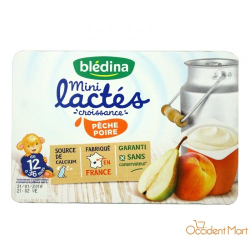 SỮA CHUA BLEDINA PHÁP Lốc 6 hộp