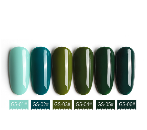 [HCM]Sơn gel AS - màu xanh lá mã GS