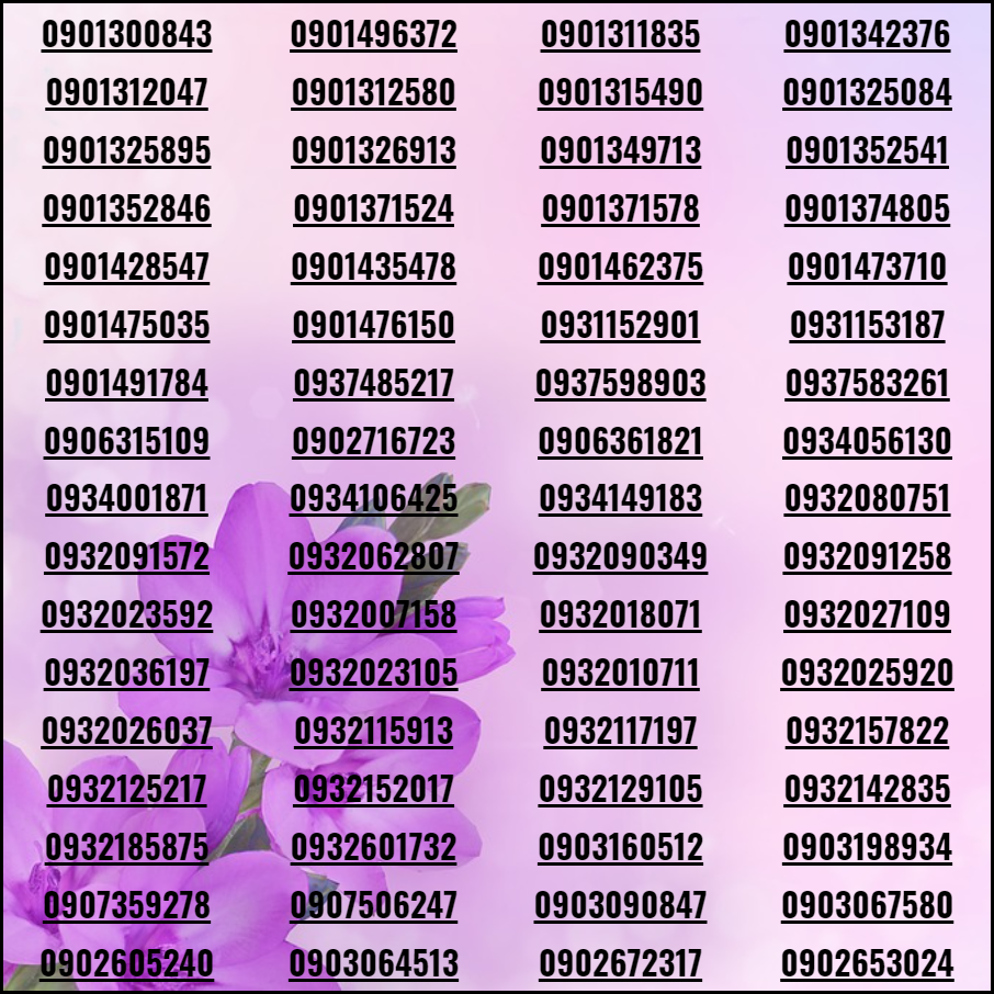 [HCM]SIM 4G đẹp Mobifone  TRÙM DATA | 10 số (09) (  max data + nghe gọi))