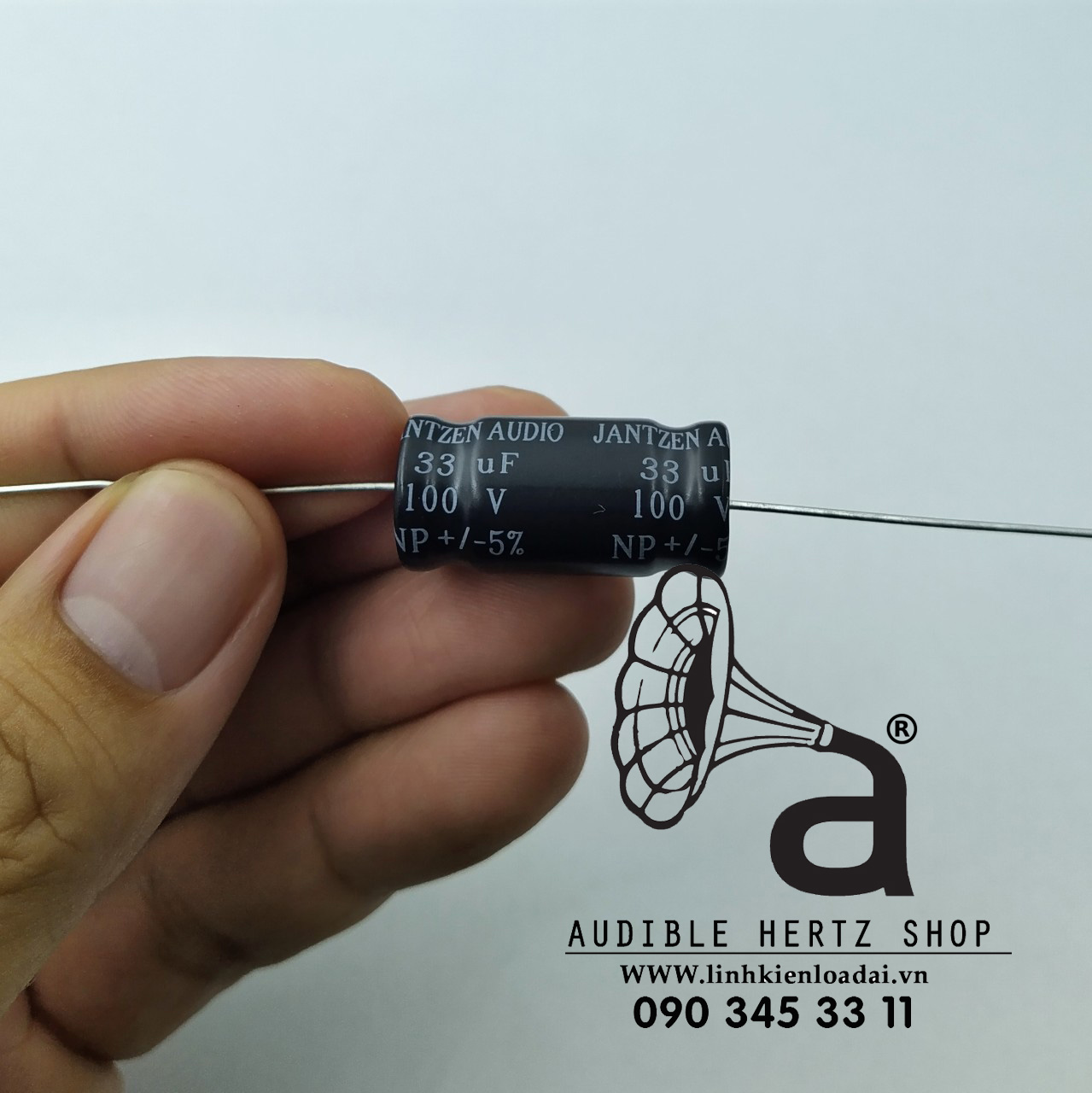 Tụ 33uf 100vdc jantzen-audio elecap
