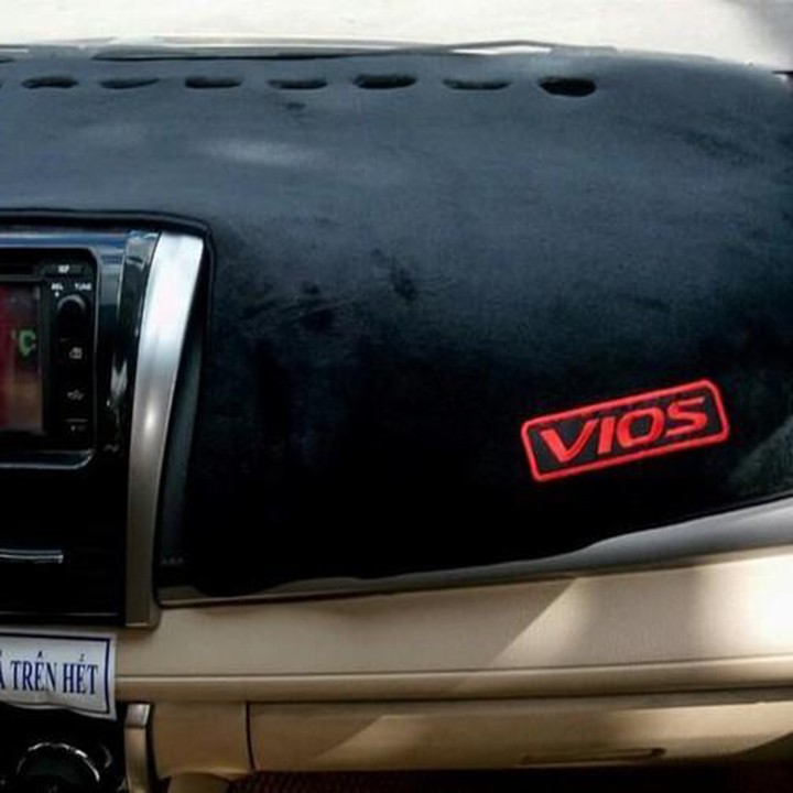 Thảm Chống Nắng Taplo Xe Vios Đời 2014-2017 Thảm Nhung  - Vios14