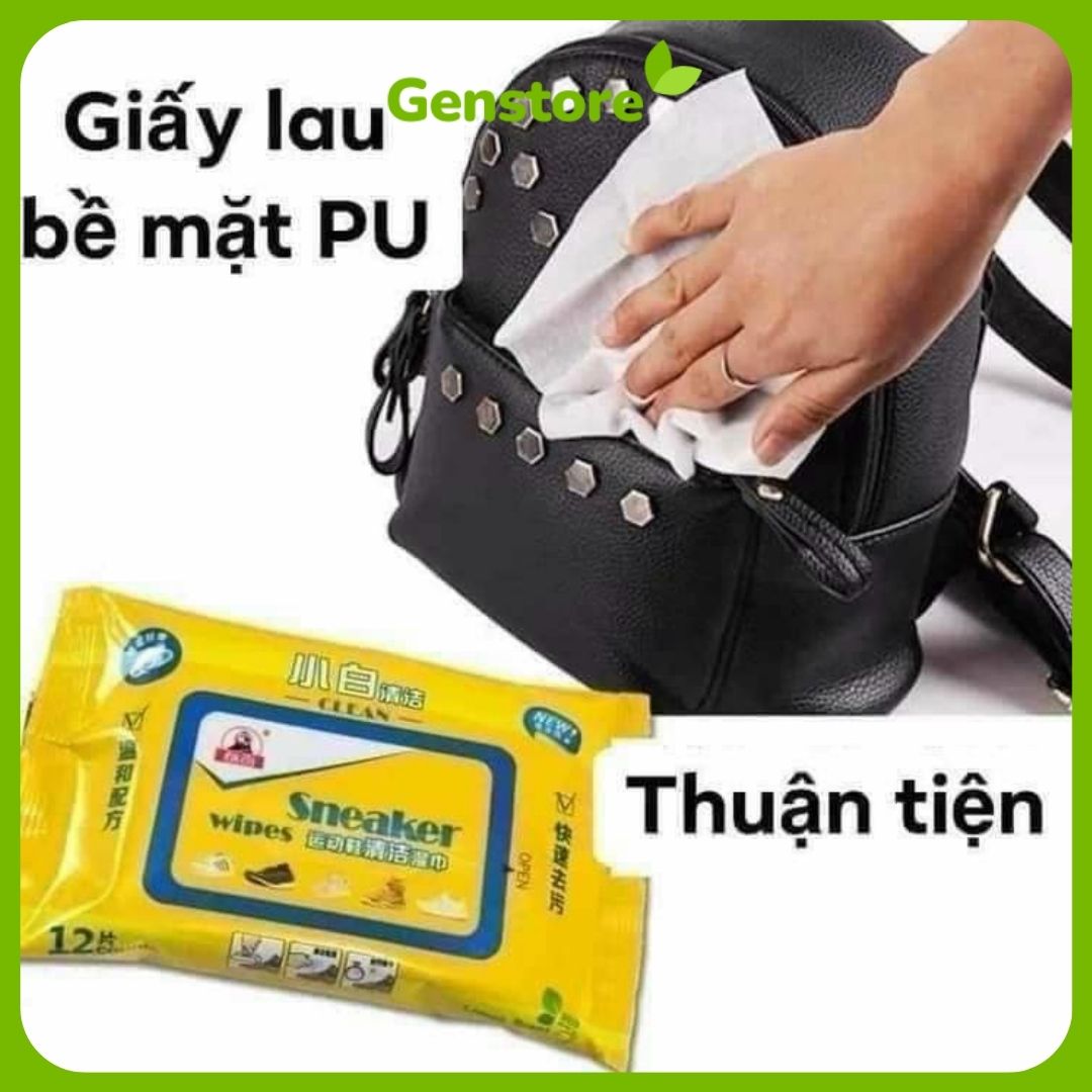 Khăn giấy lau vệ sinh giày [Túi 30 tờ]