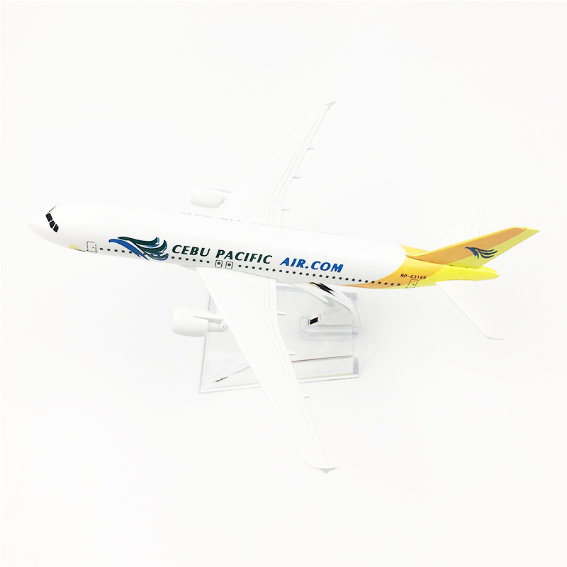Mô hình máy bay tĩnh A320 Cebu Pacific Airlines 16cm