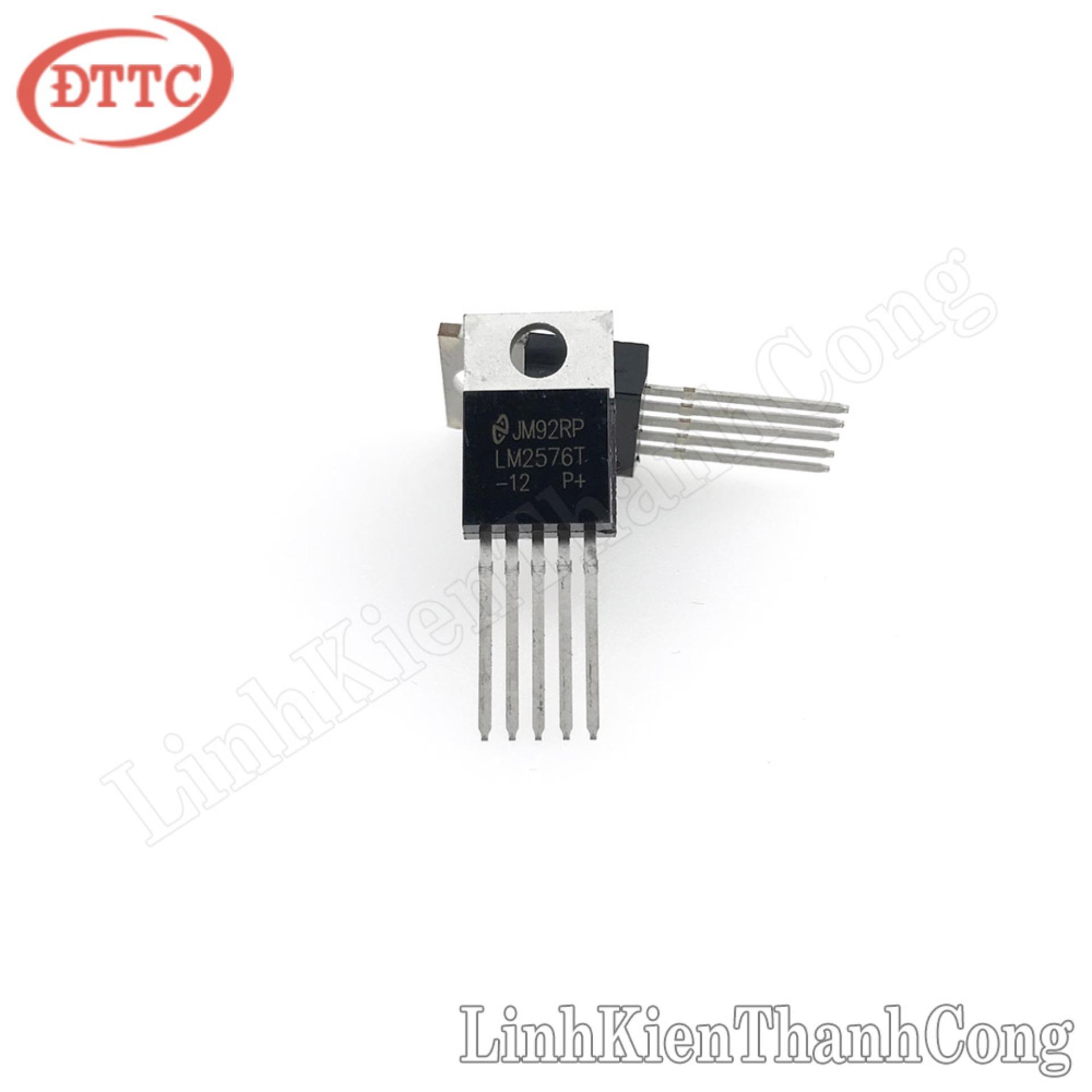 LM2576T-12.0V IC NGUỒN BUCK HẠ ÁP 12V 3A TO220-5