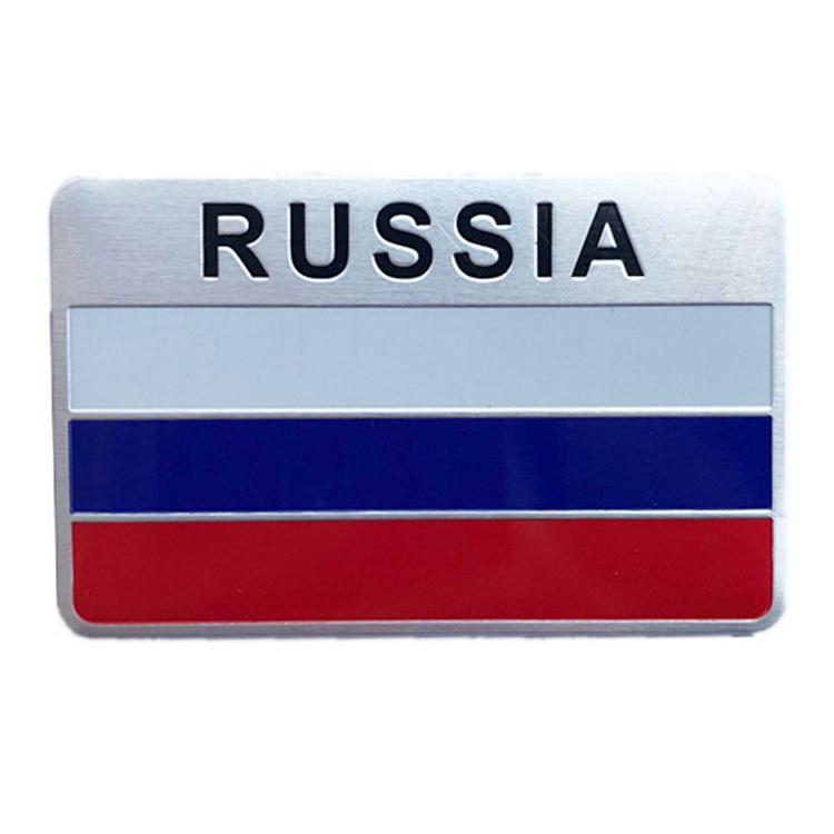 Miếng dán kim loại CỜ RUSSIA