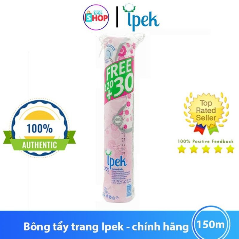 Bông Tẩy Trang Ipek Thổ Nhĩ Kỳ 150 miếng