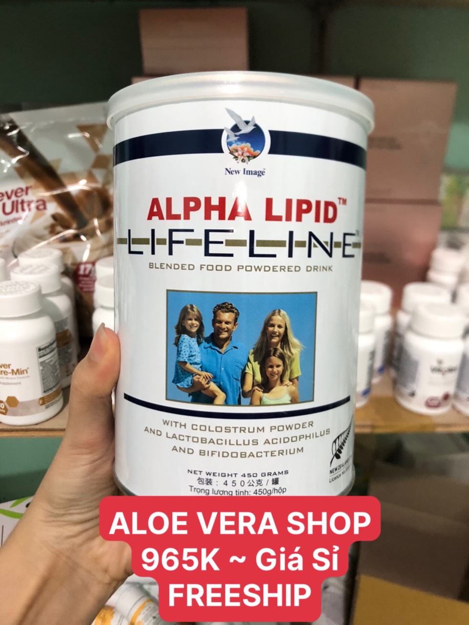 GIÁ HUỶ DIỆT) Sữa Non ALPHA LIPID LIFELINE của New Zealand | Lazada.vn