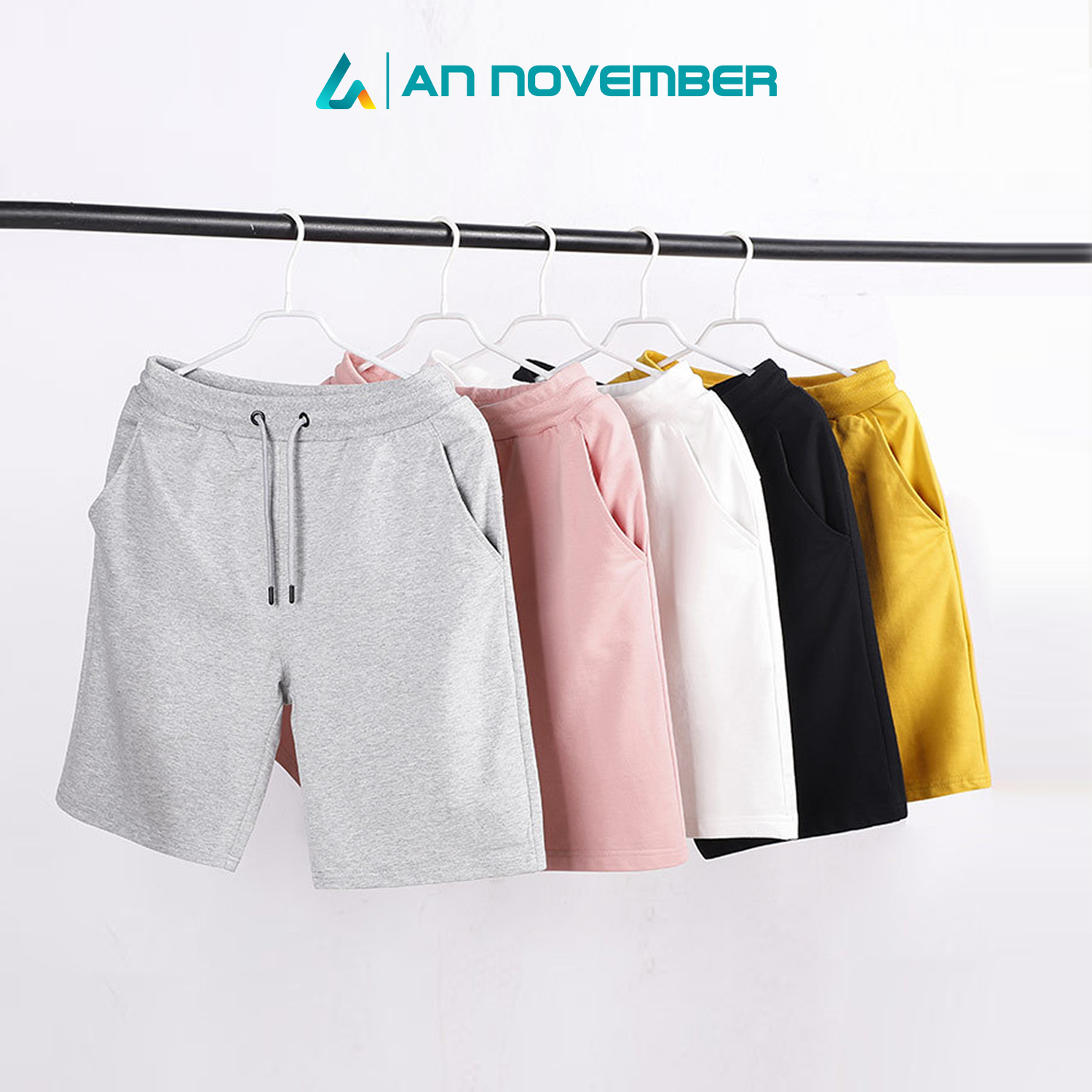 Men's and women's shorts with cool high-quality fish skin