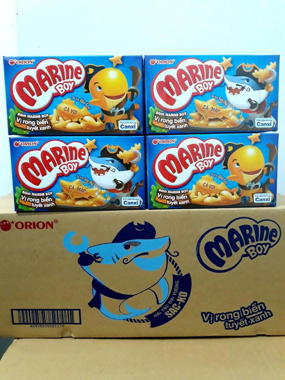 Hộp Bánh Cá Marine Boy 35g