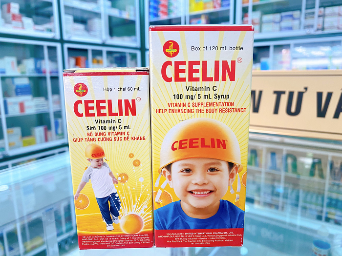 CEELIN VITAMIN C TĂNG SỨC ĐỀ KHÁNG CHO TRẺ