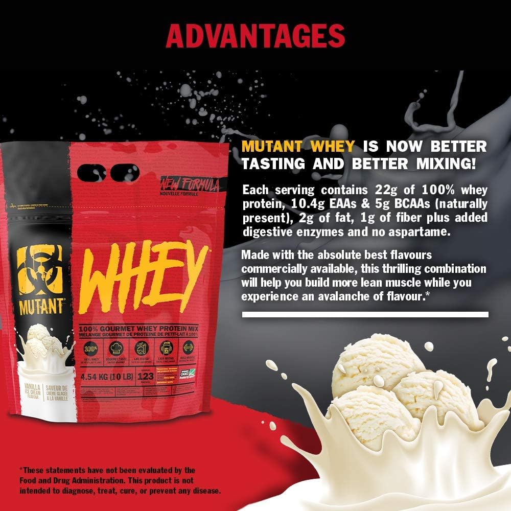 Sữa Tăng Cơ Mutant Whey Protein 5Lbs 2.27kg