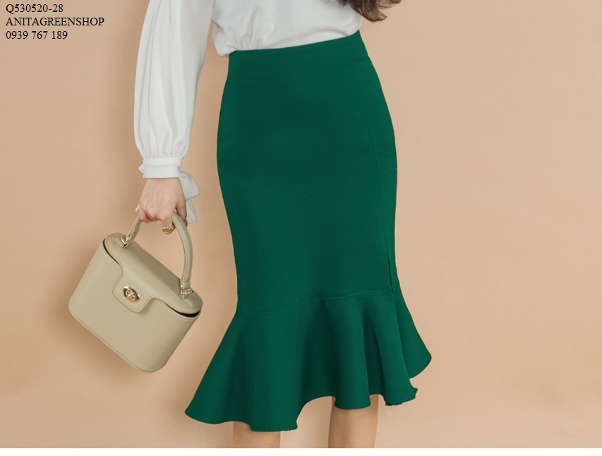 Q530520 CHÂN VÁY ĐUÔI CÁ XẺ