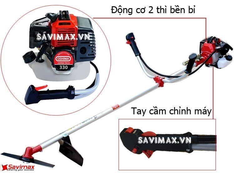 Máy cắt cỏ Oshima 330 bạc