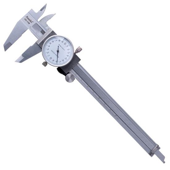 6" Thước cặp đồng hồ inox Asaki AK-2907