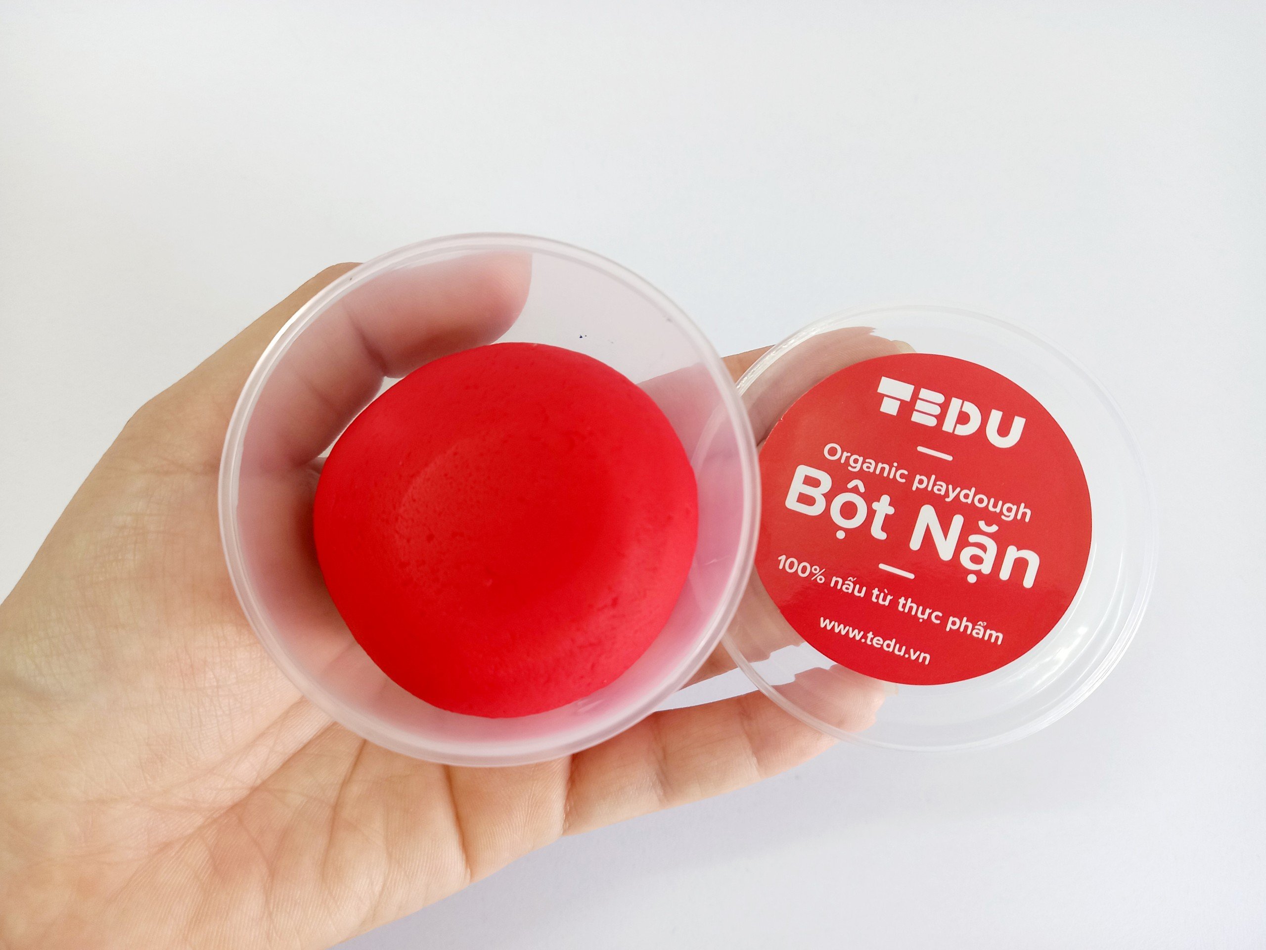 Set 5 Hủ Bột Nặn Đất Nặn An Toàn TEDU (70gr)