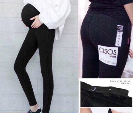 [Hoàn Tiền 6%] Quần bầu nâng mông legging, co giãn 4 chiều