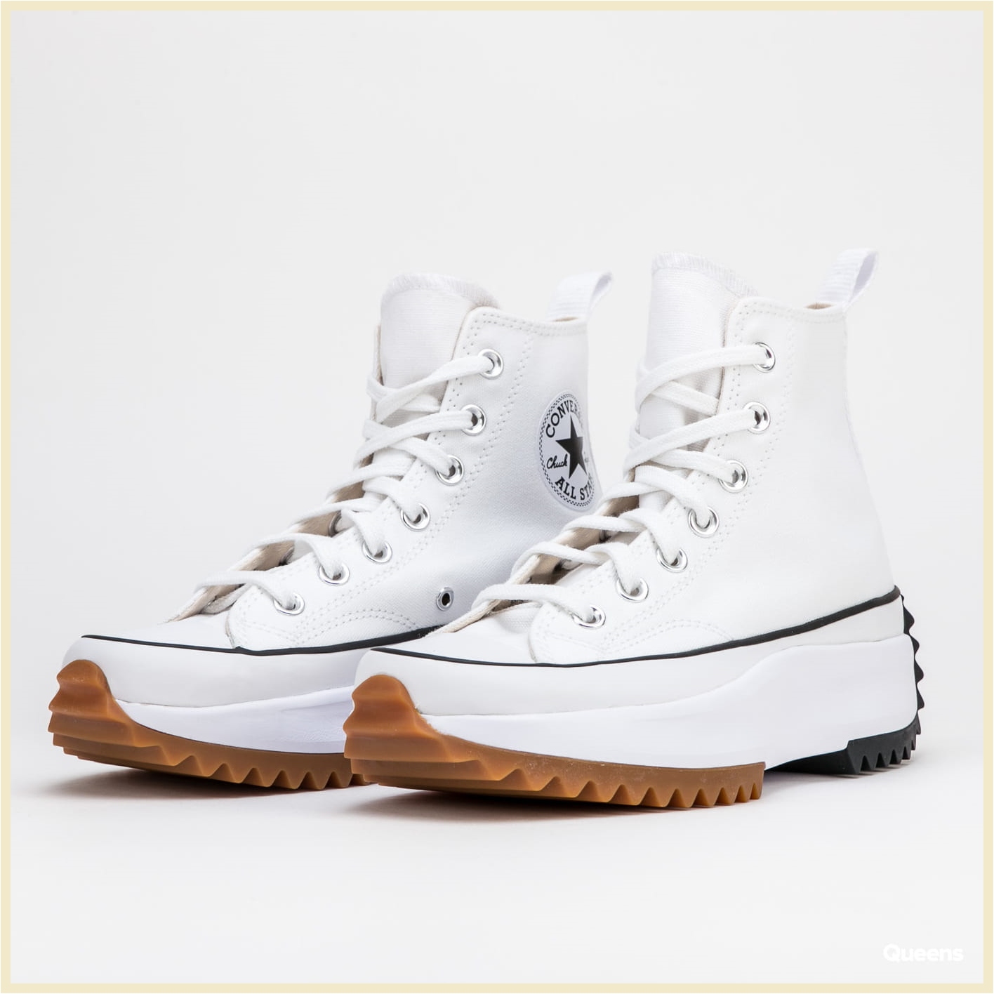 Giày Sneaker converse run hike high white ( full box)
