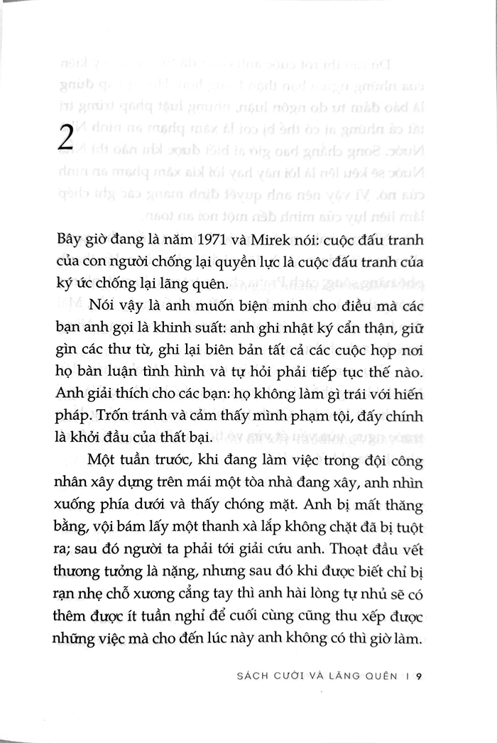Tiểu thuyết - Sách Cười và Lãng Quên - Tác giả Milan Kundera