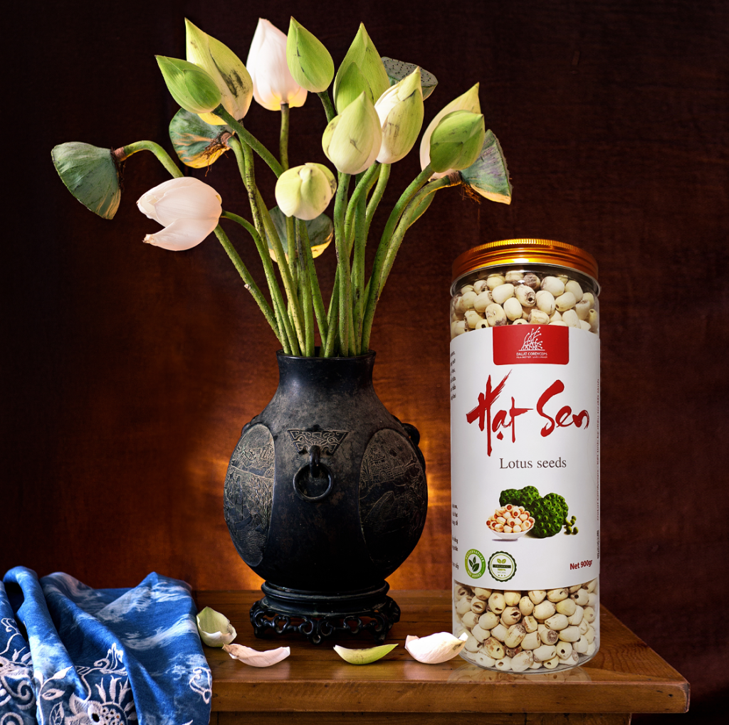 Hạt sen sấy khô - Dalat Cordyceps - hạt tịnh tâm