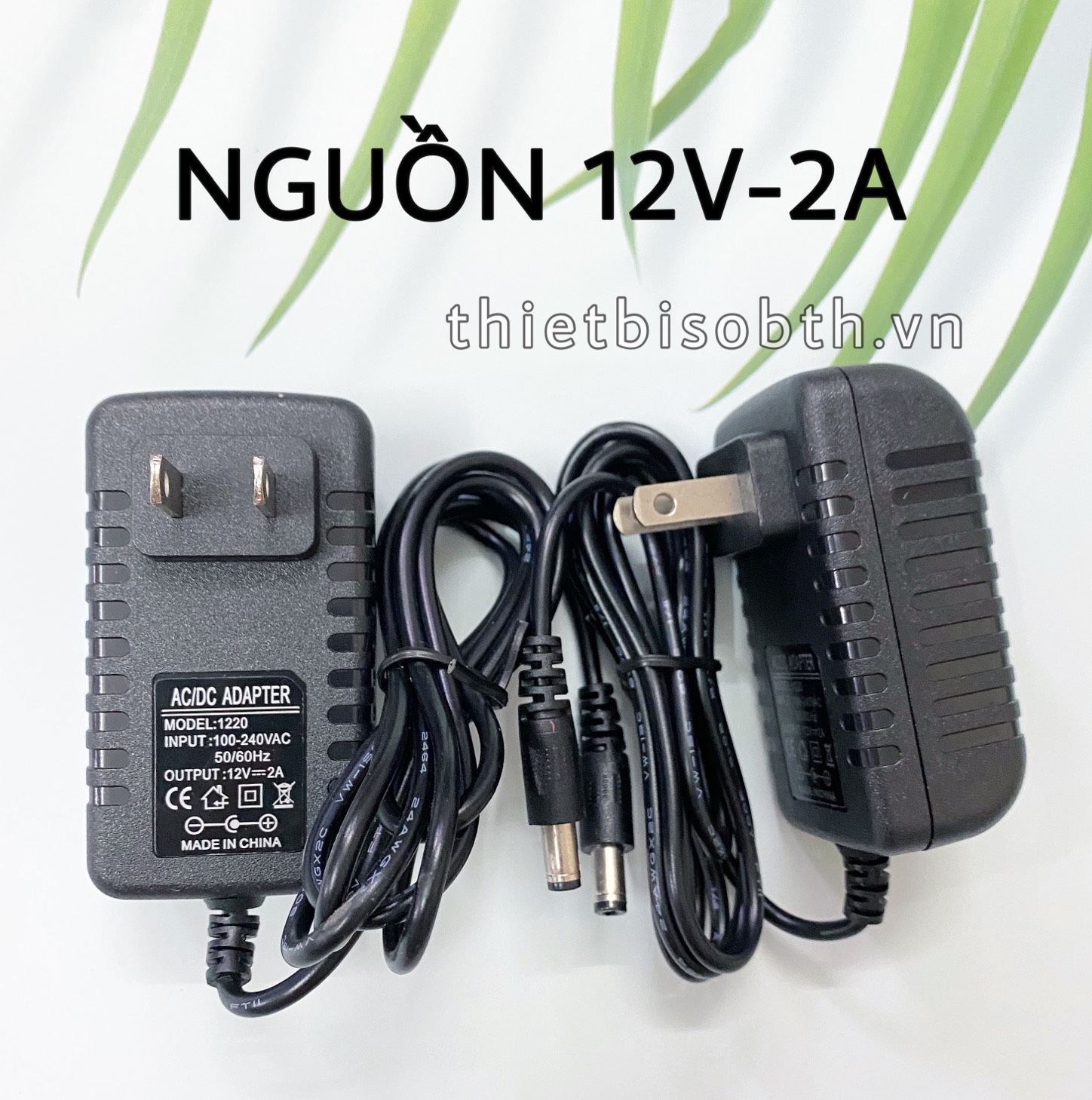 [HÀNG CHUẨN] Nguồn 12v2a chân to