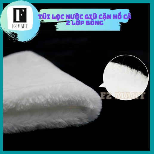 Túi Lọc Nước Giữ Cặn Hồ Cá 2 Lớp Bông