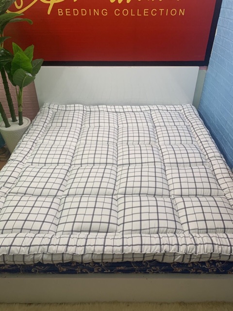 Tấm Bảo Vệ Nệm Topper 2mx2m2 (Ảnh Chụp Thật)
