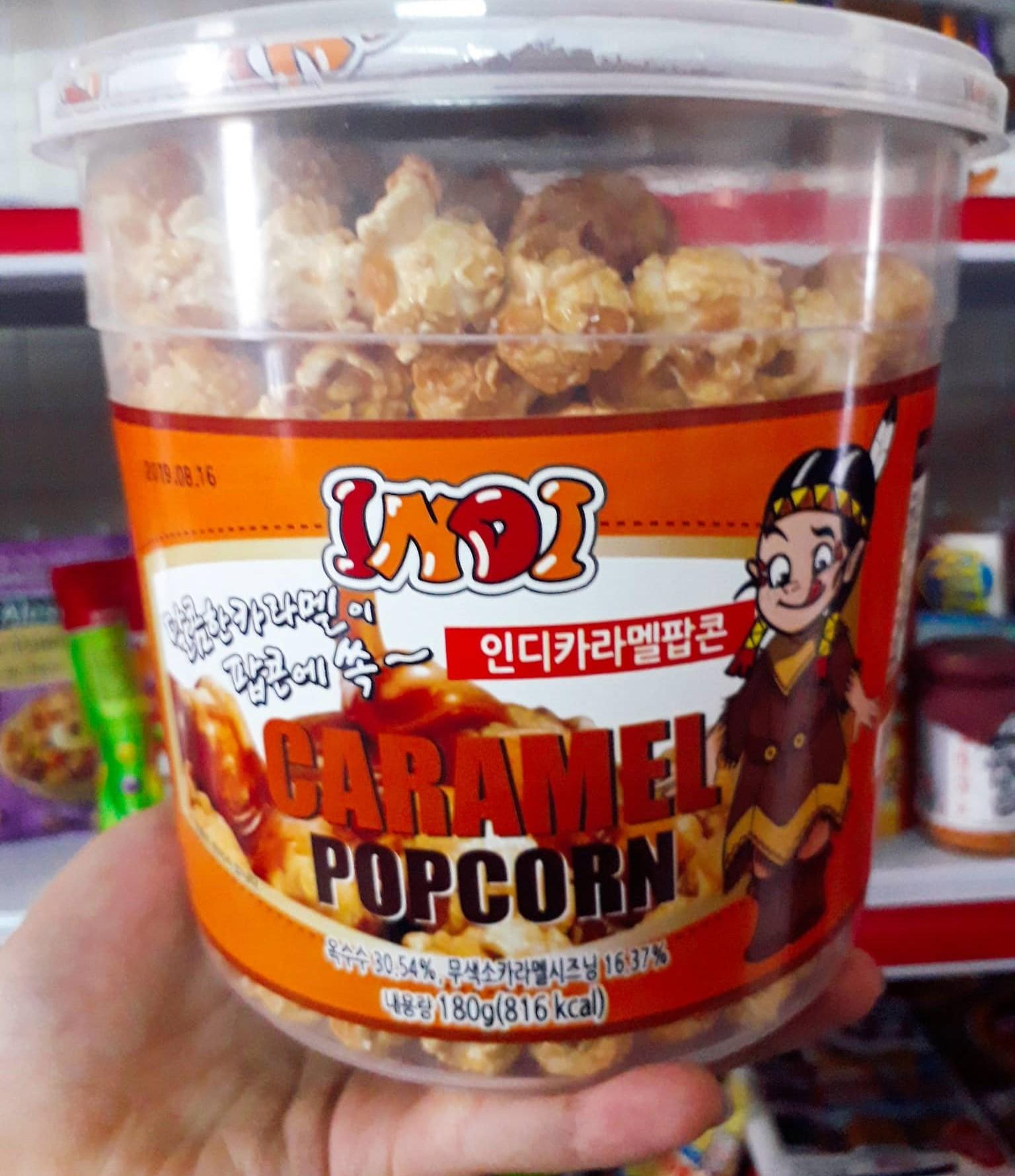 Bắp Rang Indi Vị Caramel Hàn Quốc