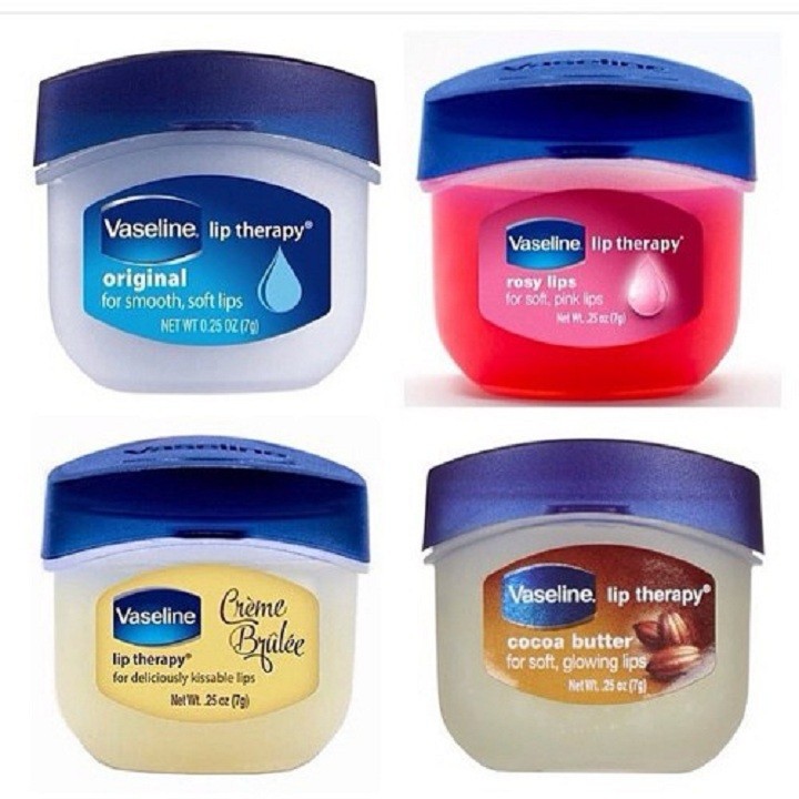 Dưỡng môi hồng và mềm Vaseline Lip Therapy 7g