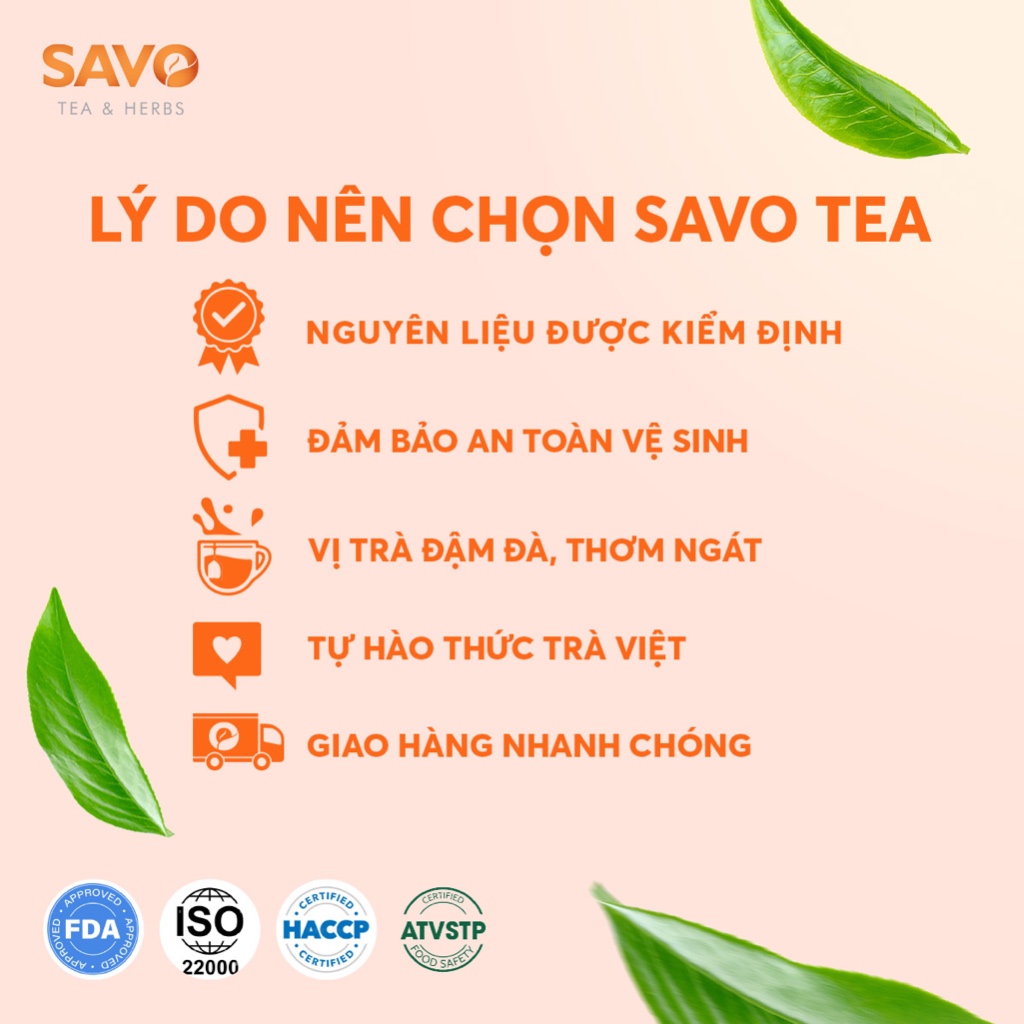 Trà Olong Rang SAVO - Túi 500g